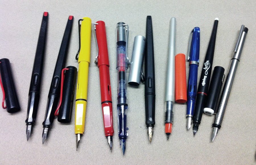 Fountain Pen Sketching Part 5: Basic Pens - Liz Steel : Liz Steel