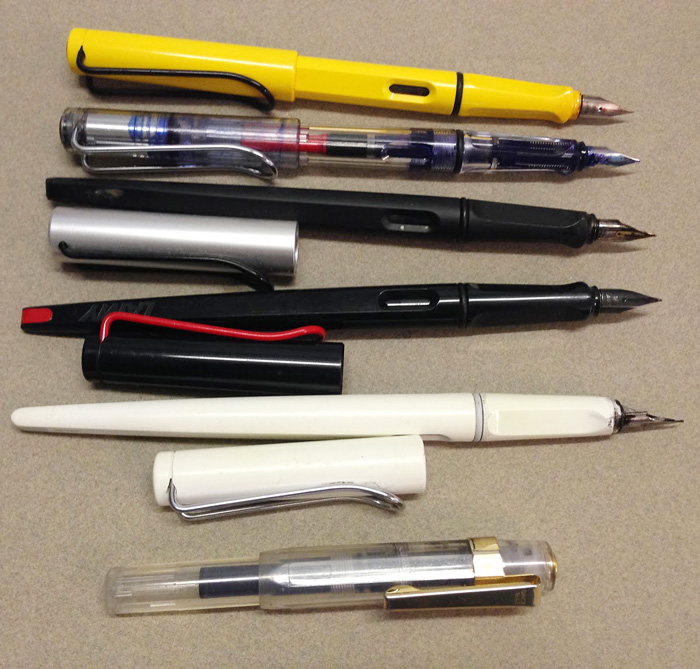 My lamy pen collection (plus a ring-in!) - Liz Steel : Liz Steel