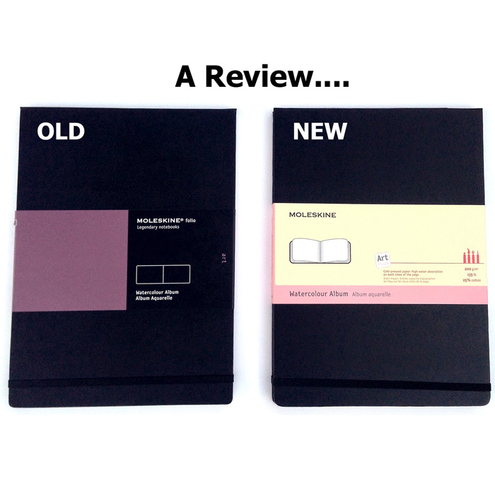 Review Of The New Paper In The Moleskine Watercolour Sketchbook - Liz Steel : Liz Steel