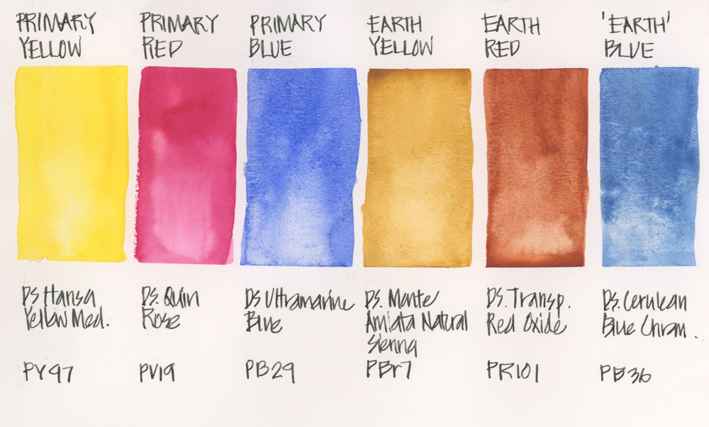 Putting Together My Rosa Gallery Watercolour Paint Palette, with