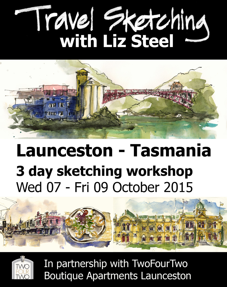 Architects Sketchbooks - Liz Steel : Liz Steel