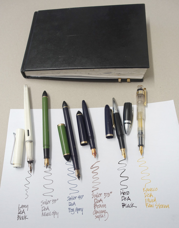 What's your favourite fountain pen? - Liz Steel : Liz Steel