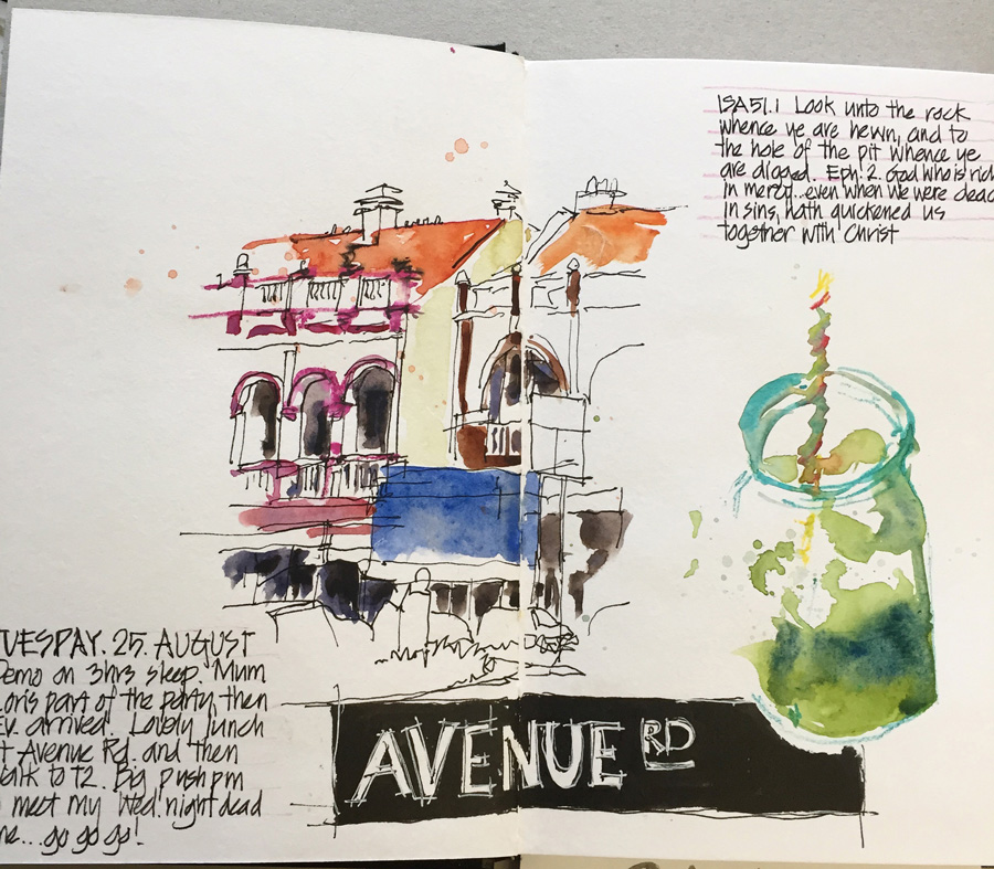 How Sketchbook Design (the course) changed the design of my sketchbook  pages - Liz Steel : Liz Steel