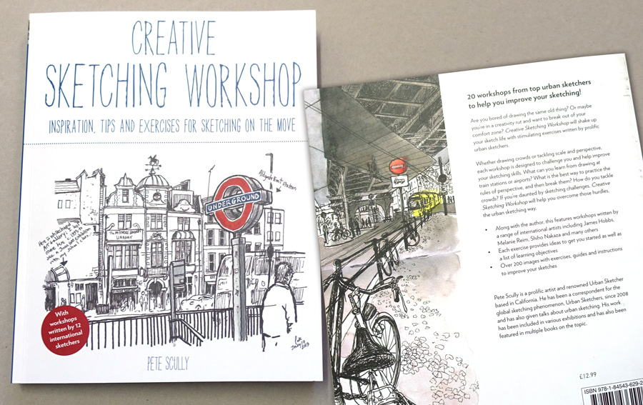 New Book: Creative Sketching Workshop - Liz Steel : Liz Steel