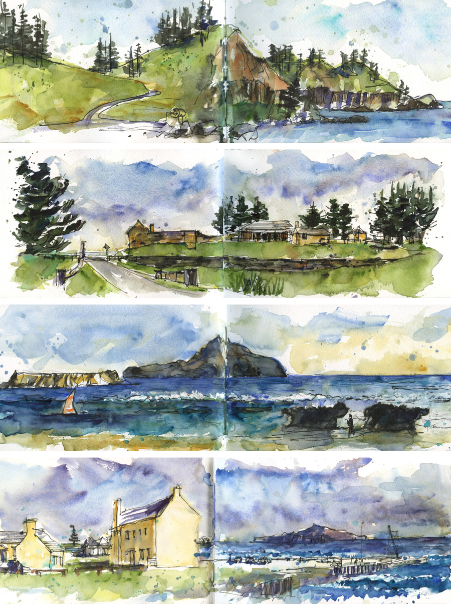 Pentalic Art Watercolor Journal, 140lb 3.5 x 5.375 inch 48 Page
