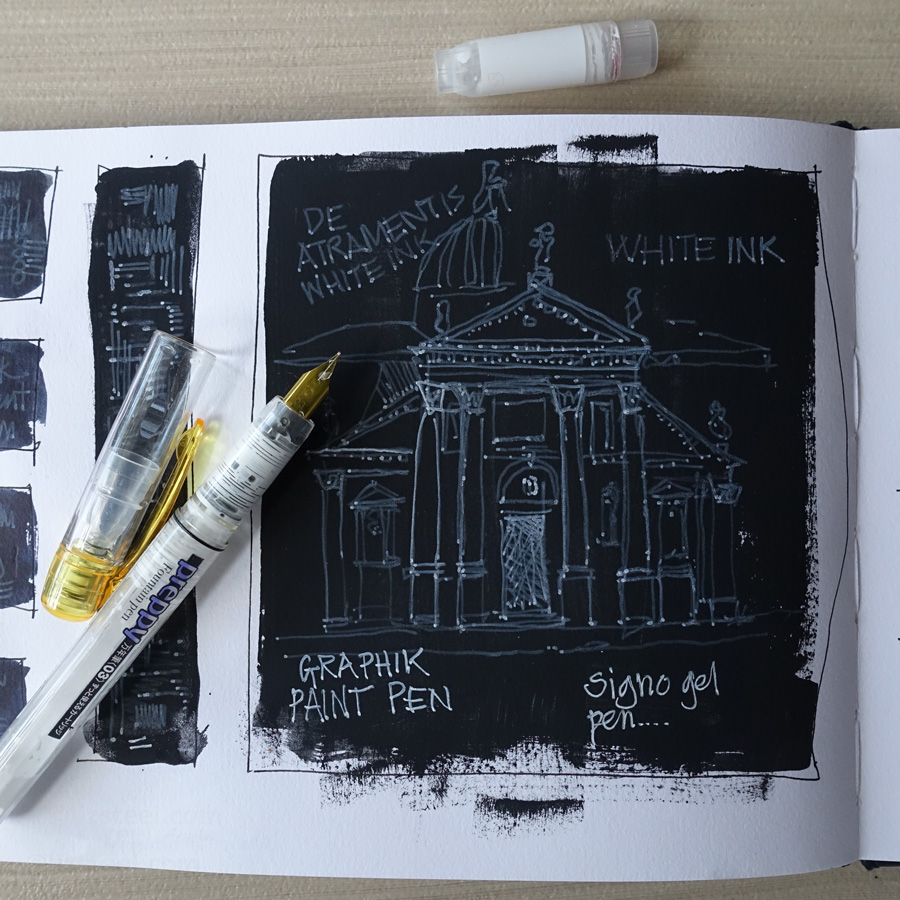 Pitt Pen 4Ct White Lettering Set– Let's Make Art