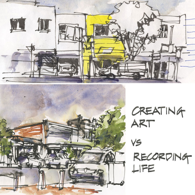 Sketchbook Review: Field Notes Streetscapes Edition - The Well