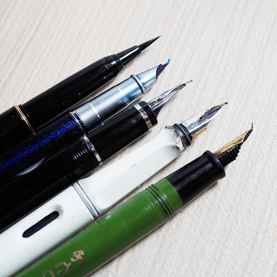 Fountain Pen Sketching Part 4: Choosing a fountain pen - Liz Steel : Liz  Steel