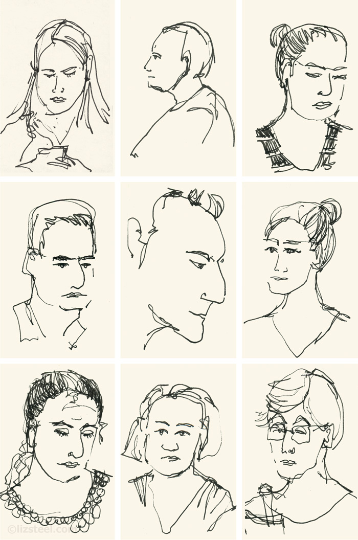 sketching people my strategy