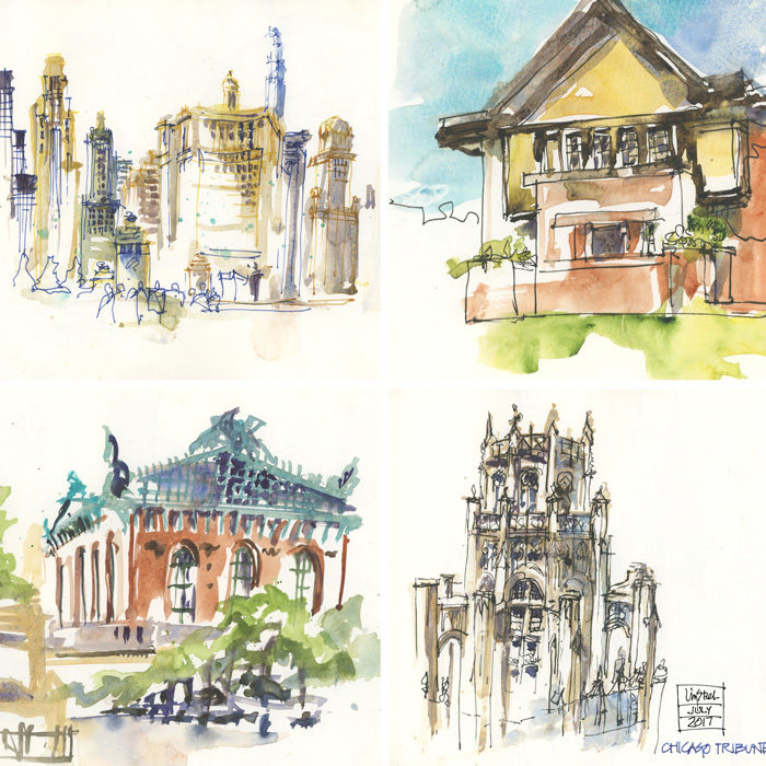 My Favourite Chicago Sketches Liz Steel Liz Steel