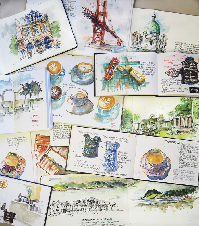 Sketchbook Review: Hahnemühle Watercolour Book (Akademie Aquarell