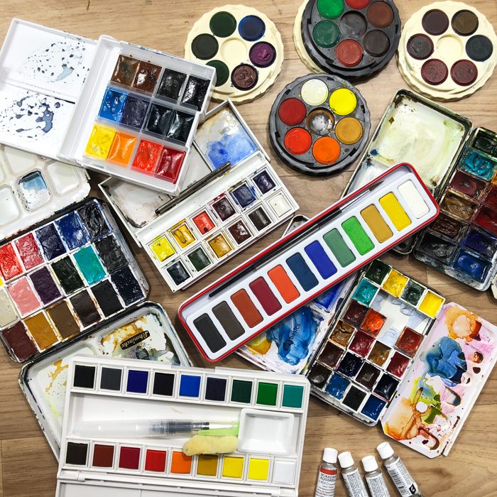 QoR Watercolors World Watercolor Month Giveaway! Ends July 20,2018