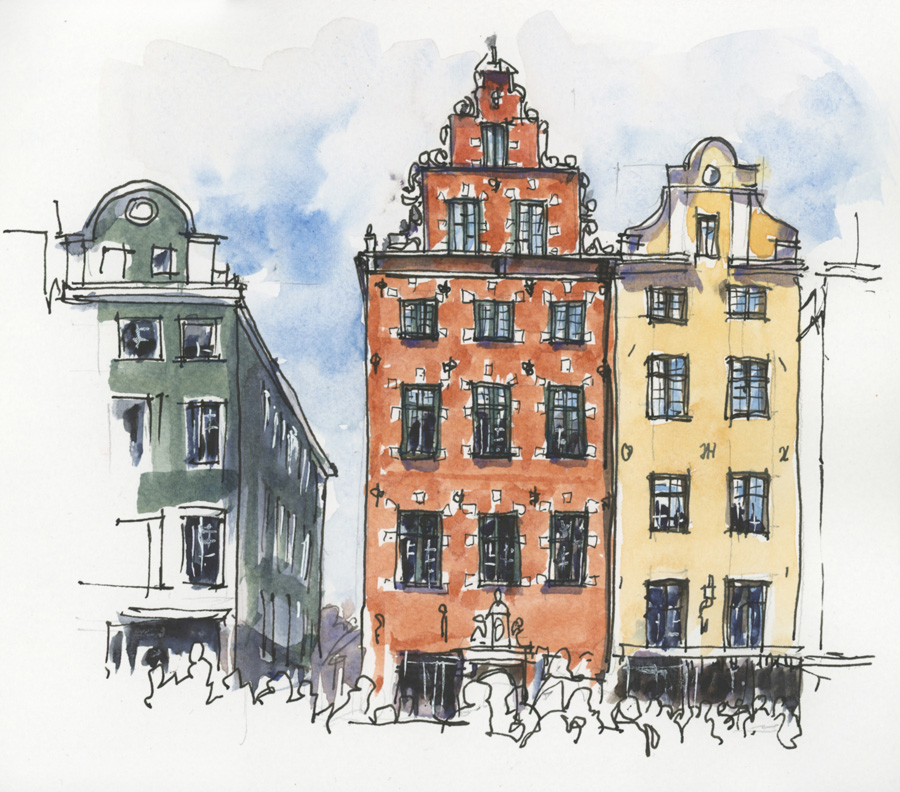 How to draw buildings  Artists  Illustrators