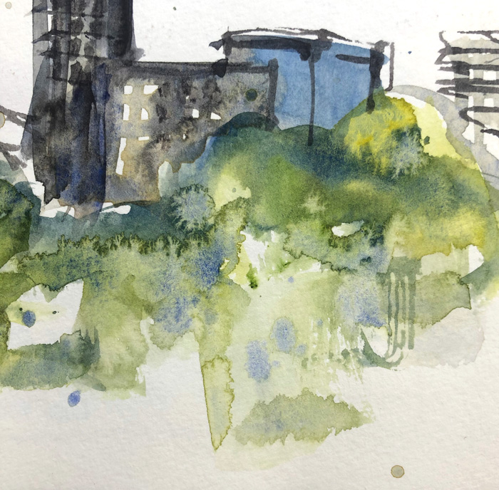 A sketch that sparked a whole bunch of new ideas. W&N professional  watercolour in Arteza sketchbook : r/Watercolor