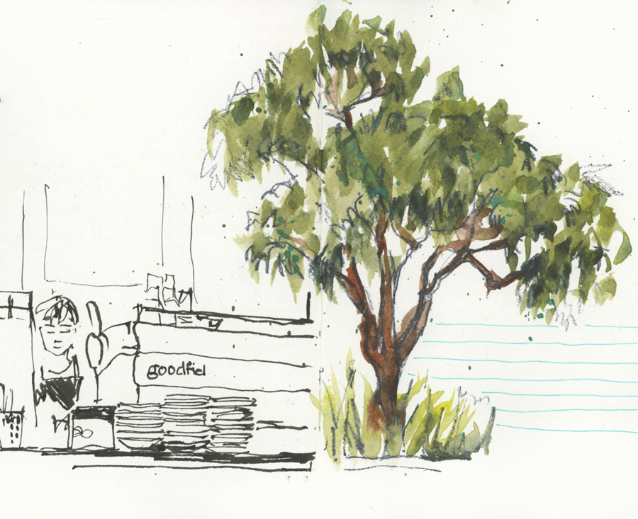 Sketchbook Explorations: Watercolor and Ink Worlds — Kristin Link