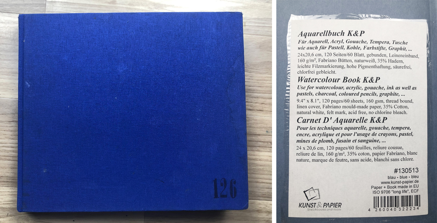 Sketchbook Review: Hahnemühle Watercolour Book (Akademie Aquarell) - Liz  Steel : Liz Steel