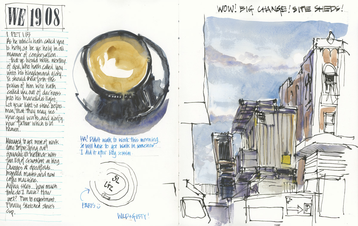 Best type of paper (sketchbook) for quick urban sketching - Liz Steel : Liz  Steel