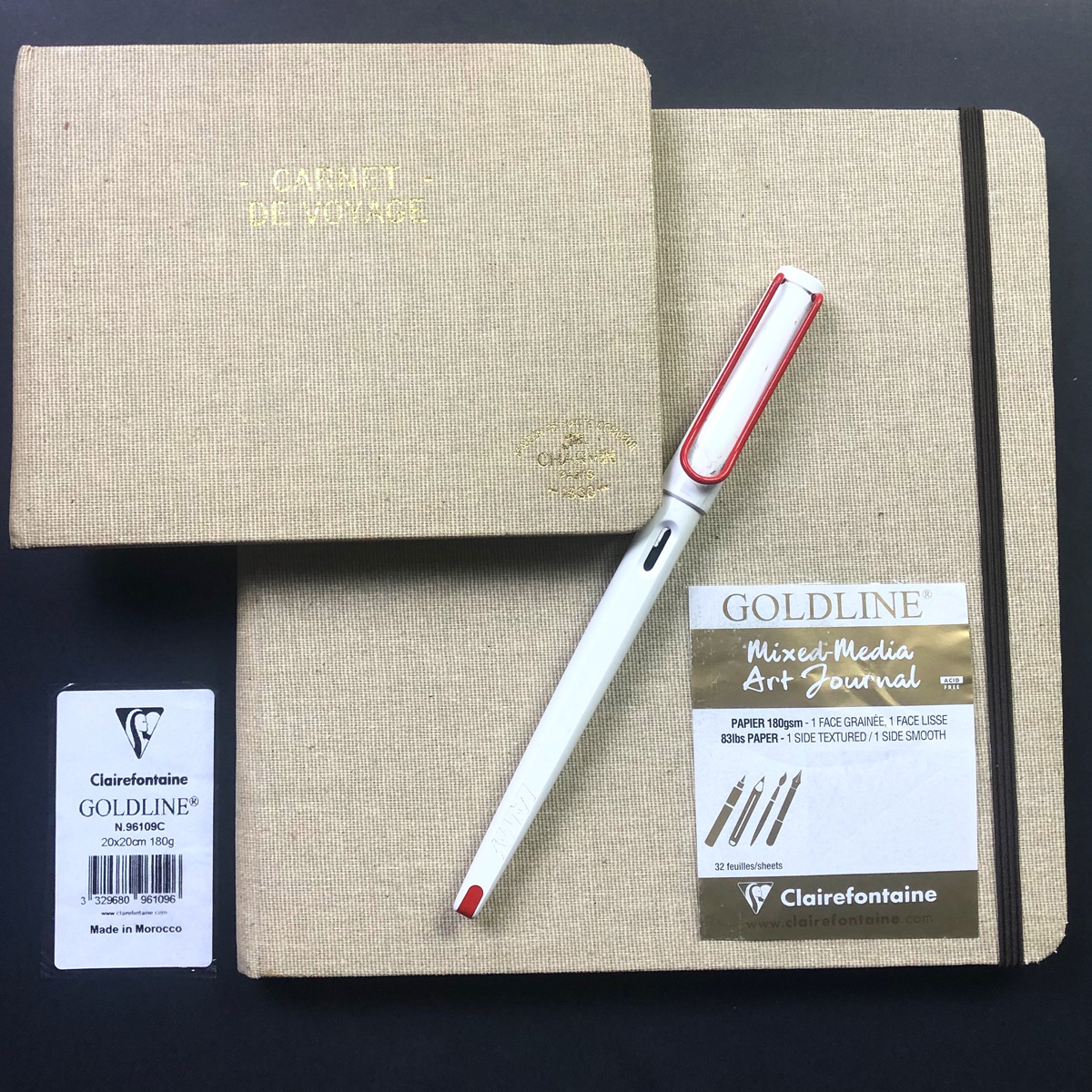 Two Pack Spiral Bound Sketchpad for Travel and Portable Sketch Work - -  Art-n-Fly