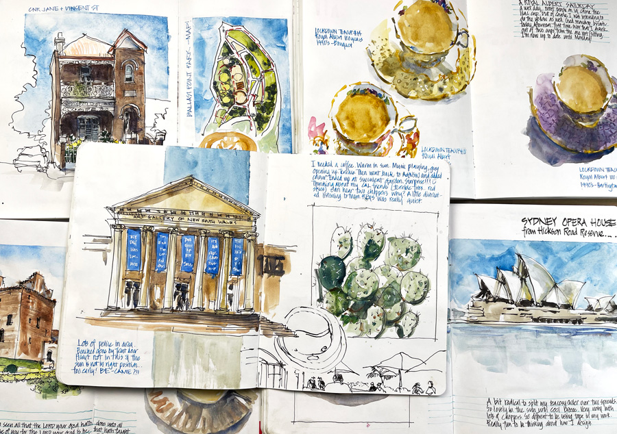 Sketchbook Review: Hahnemühle Watercolour Book (Akademie Aquarell) - Liz  Steel : Liz Steel