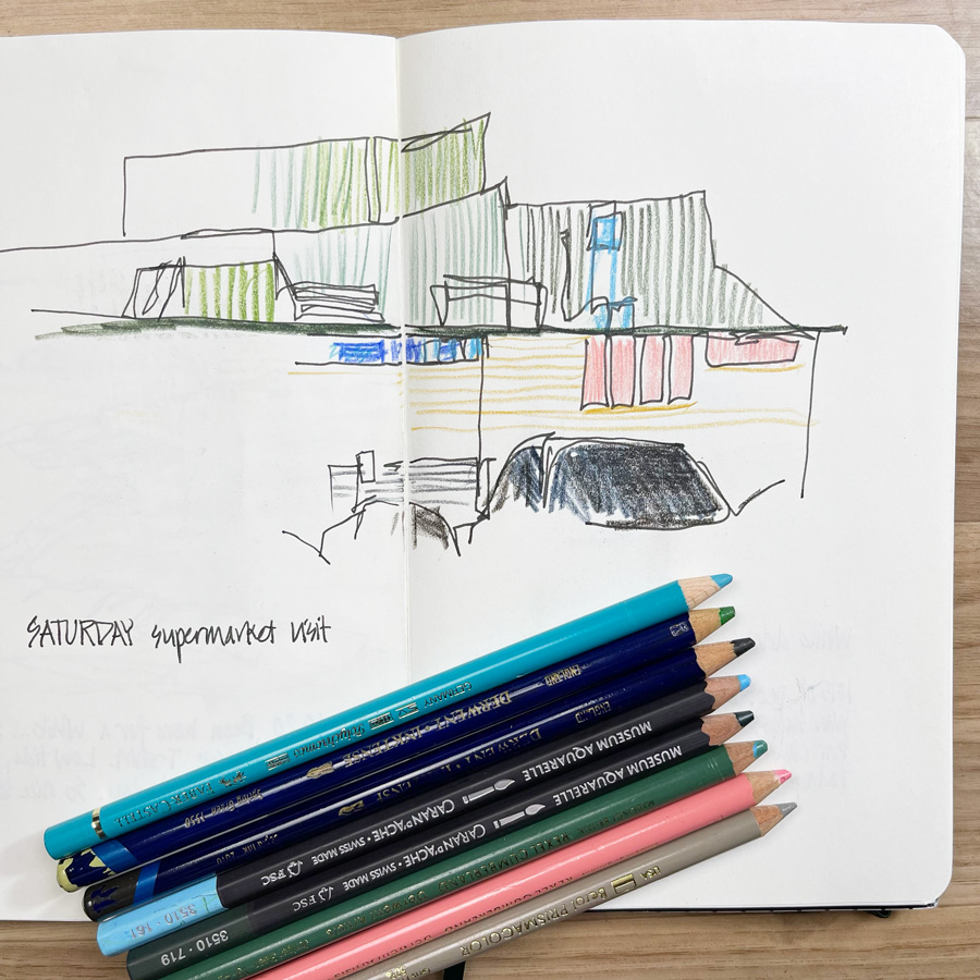 What coloured pencils do you use and why? - Liz Steel : Liz Steel