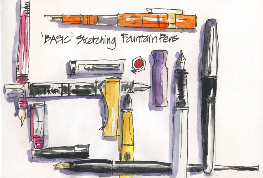 The Best Fountain Pens For Sketching