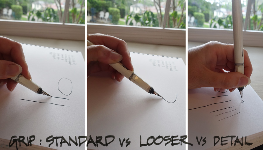 Fountain Pen Sketching Part 6: Pens with variable lines 1 - Liz Steel : Liz  Steel