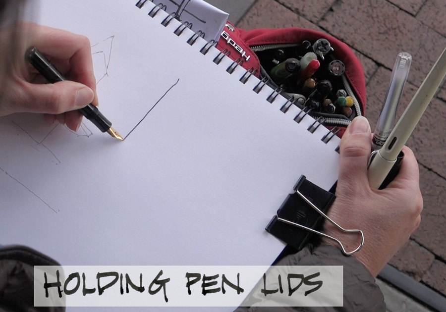 Fountain Pen Sketching Part 5: Basic Pens - Liz Steel : Liz Steel