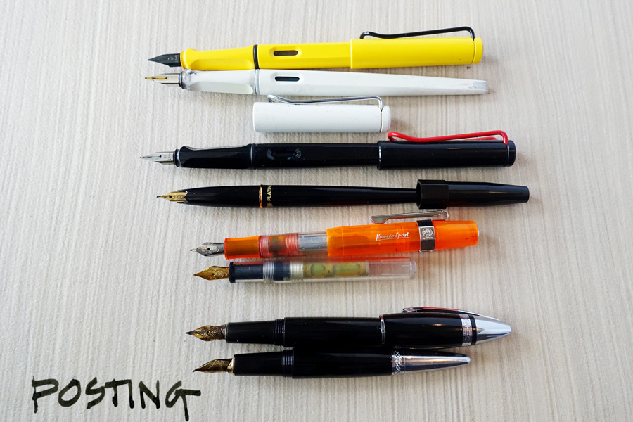 Fountain Pen Sketching Part 4: Choosing a fountain pen - Liz Steel : Liz  Steel