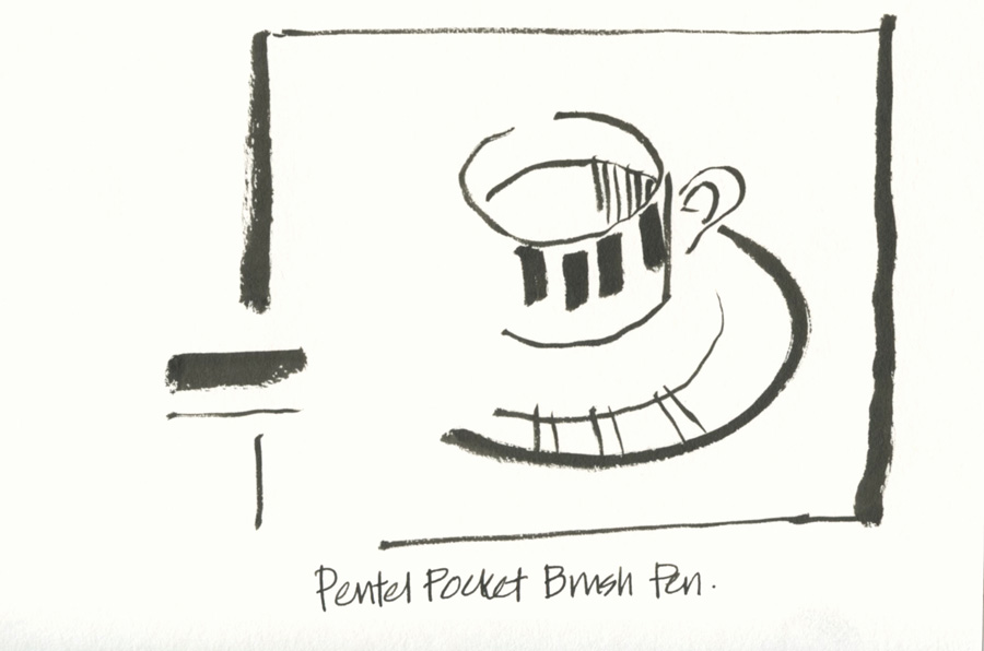 Pentel Pocket Brush Pen Review  Illustrations, Sketches, and Art