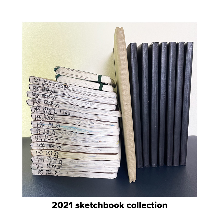 My Sketchbooks Comparison & Reviews: Canson, Moleskine, Hahnemühle,  Clairefontaine (2023 update)