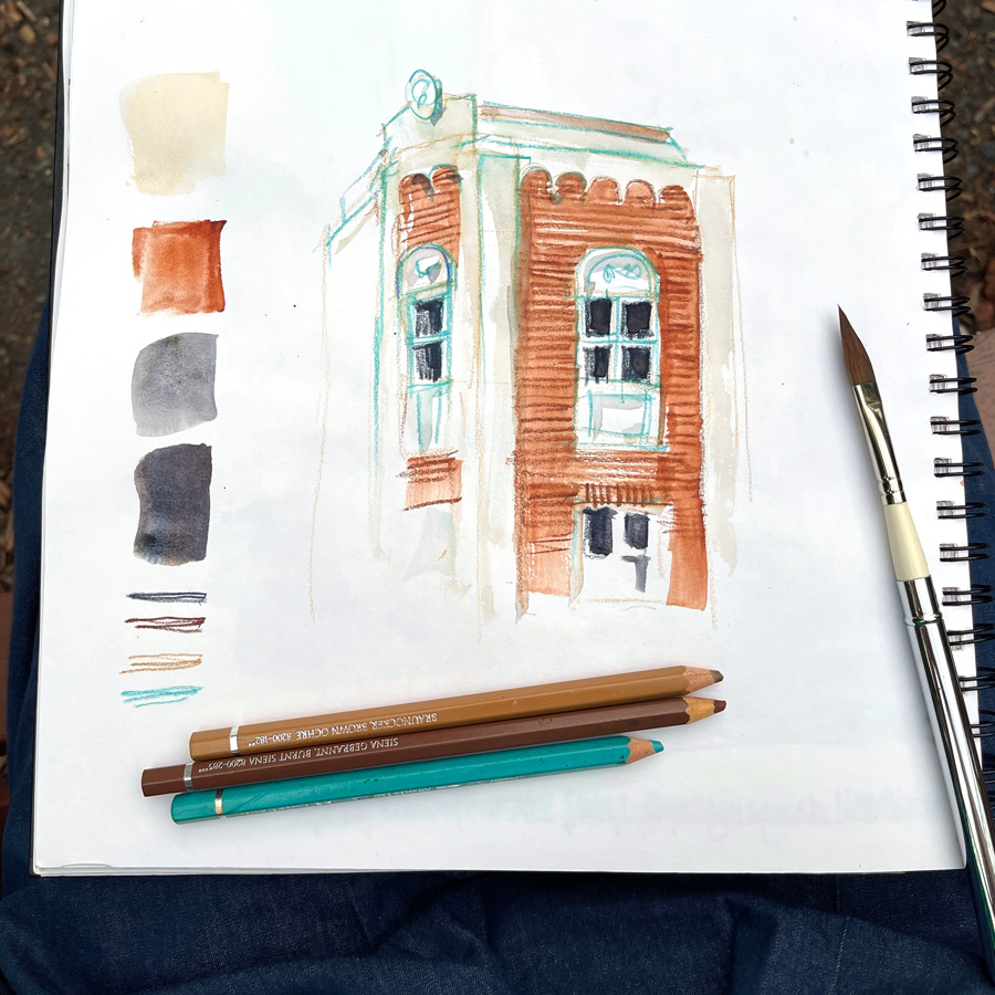 Finishing my Coloured Pencil Sketchbook - Liz Steel : Liz Steel