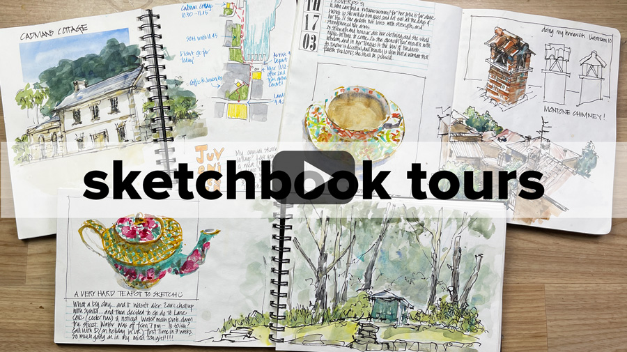 Sketchbook Tour!  sketchbook #13 