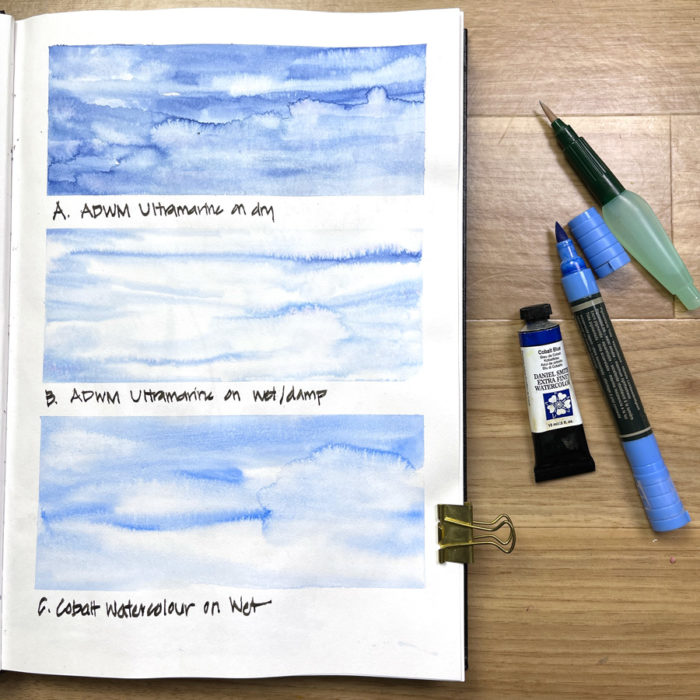 It's my first watercolor set as an adult, I did a quick 15 min