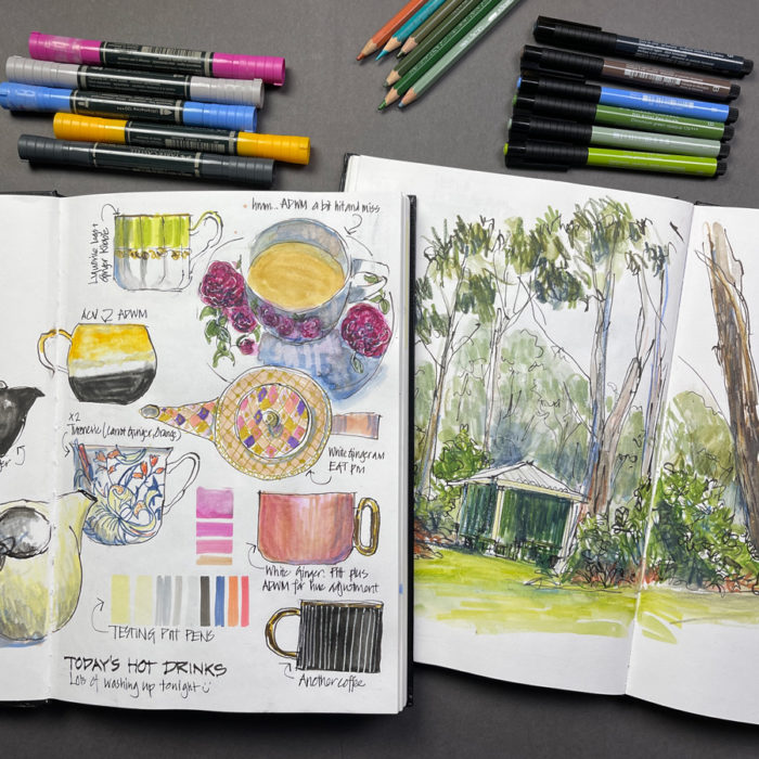 Faber Castell products including watercolour markers - Liz Steel : Liz Steel