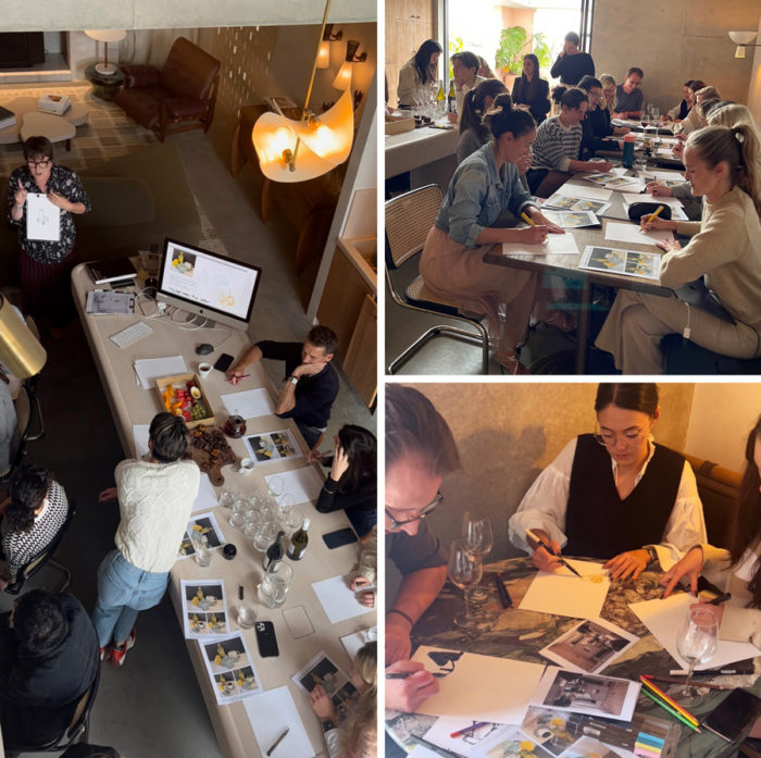 Teaching a workshop for Interior Designers and Architects - Liz Steel ...