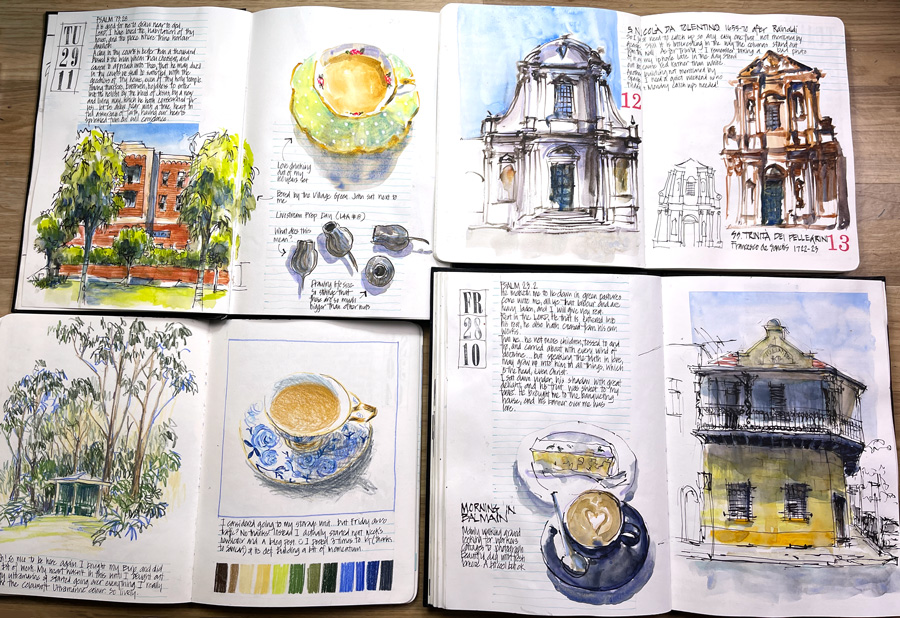 Sketchbook vs Journal - Liz Steel : Liz Steel