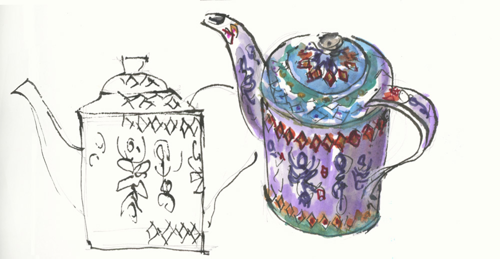 Do I have any teacups that match my Zanzibar teapot? - Liz Steel