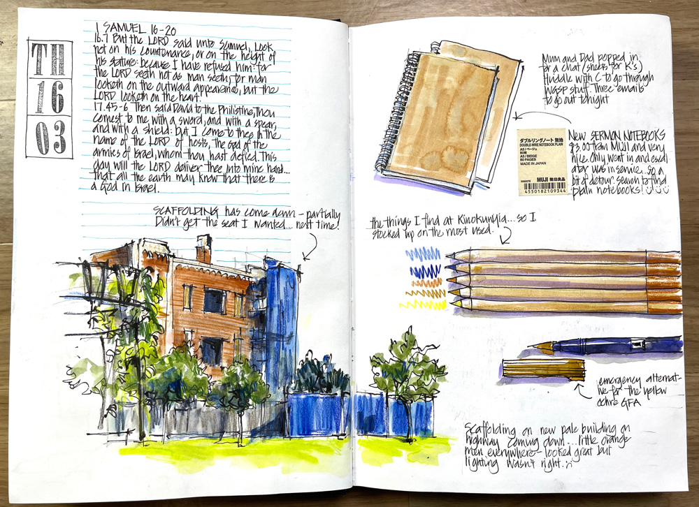 Large sketchbook fun - Liz Steel : Liz Steel