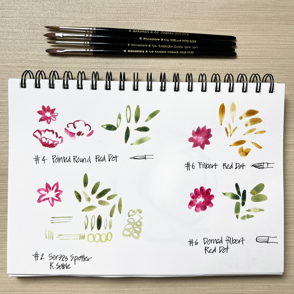 Tombow Dual Brush Pen Set, 10 Desert Floral