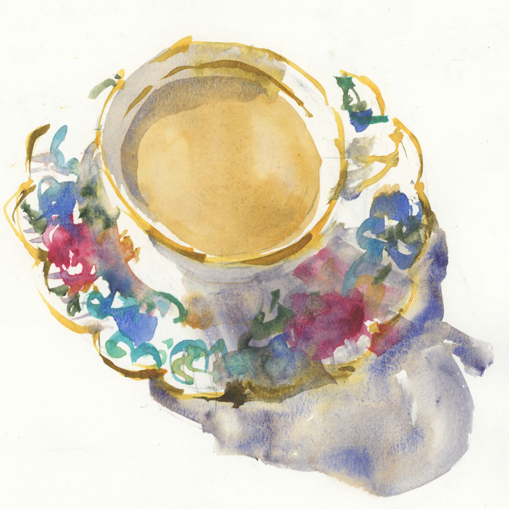 A Tea Break - Liz Steel : Liz Steel