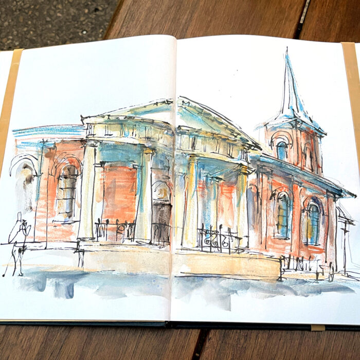 Best type of paper (sketchbook) for quick urban sketching - Liz Steel : Liz  Steel