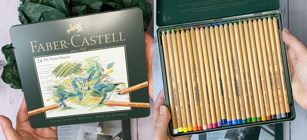 Faber-Castell Pitt Pastel Pencils Set of 24