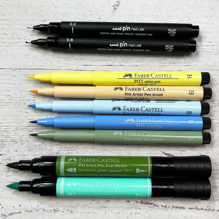 Fountain Pen Sketching Part 4: Choosing a fountain pen - Liz Steel : Liz  Steel