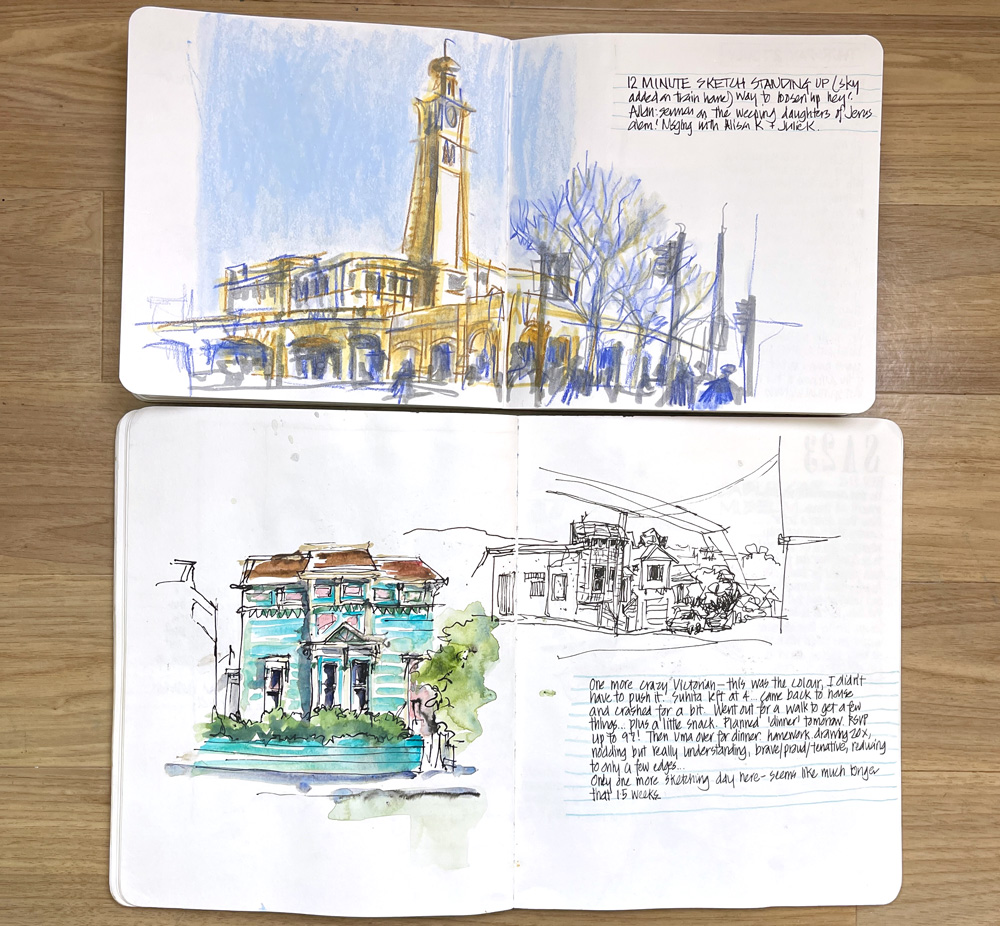 Best type of paper (sketchbook) for quick urban sketching - Liz Steel : Liz  Steel