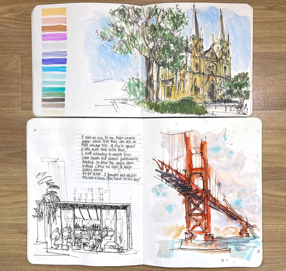 small sketchbook  Sketch Away: Travels with my sketchbook