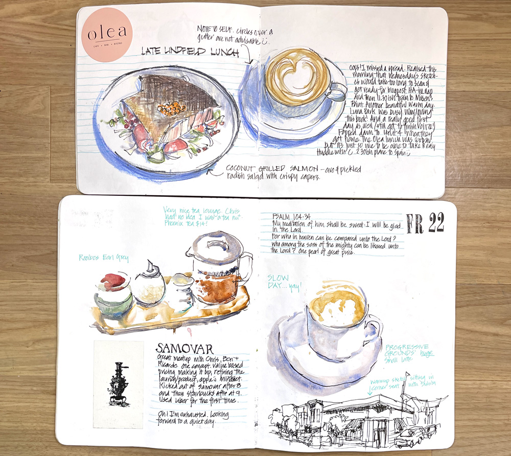 Travel Sketchbook Tips – Number Two: What to Bring — Kristin Link