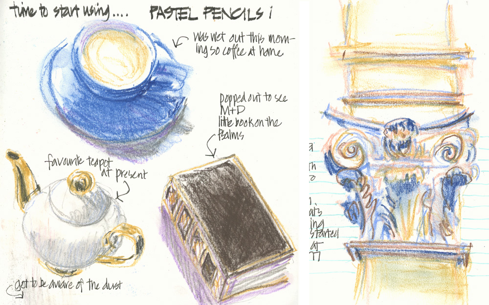 Introduction to using Pastel Pencils 