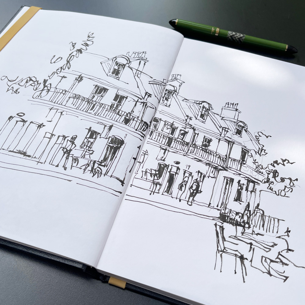 Sketchbook Design Top Tips: Placement and White Space - Liz Steel