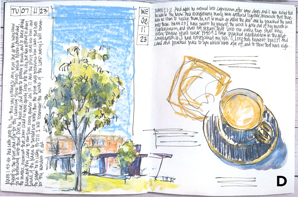 Sketchbook Design Top Tips: Placement and White Space - Liz Steel