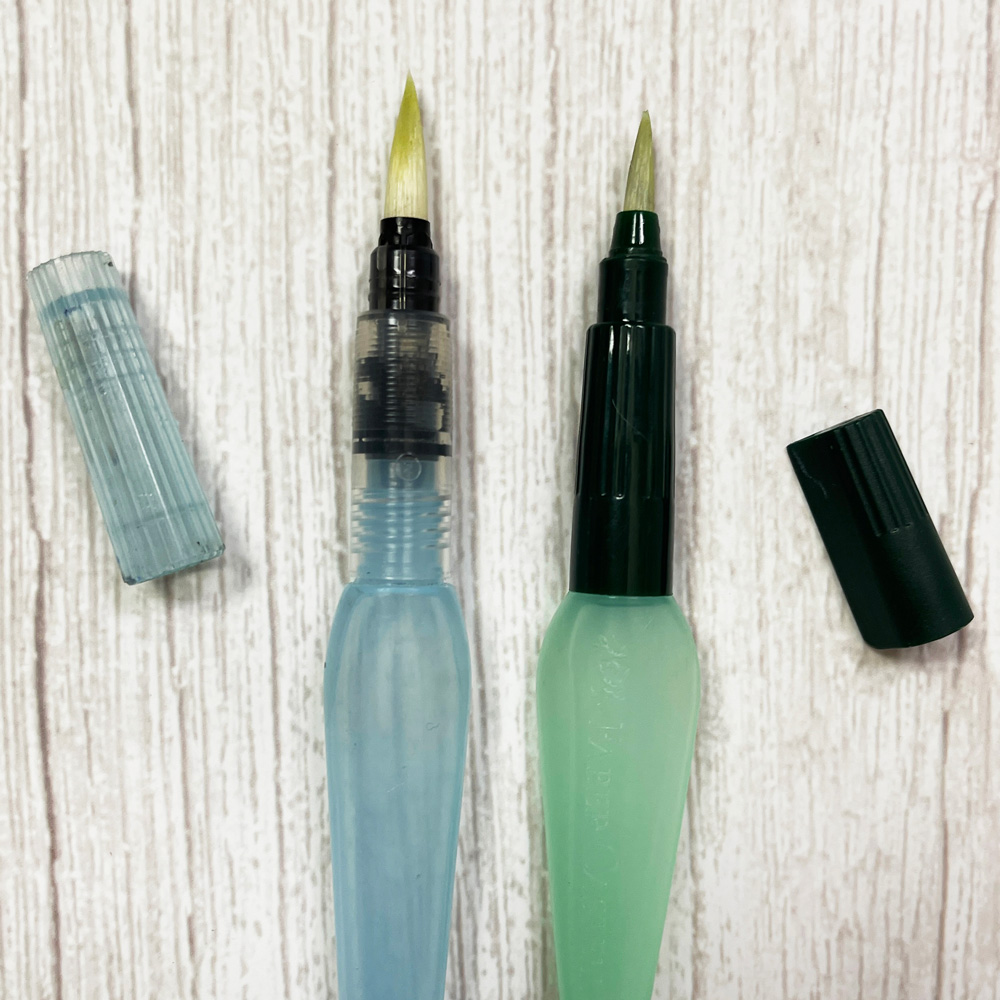 20 Color Premium Soft Watercolor Brush Pen Flexible Tip Painting Brush  Water Pens for Children Adult Black Holder Coloring